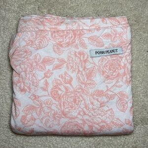 Posh Peanut Martina Blush Floral Car Seat Cover